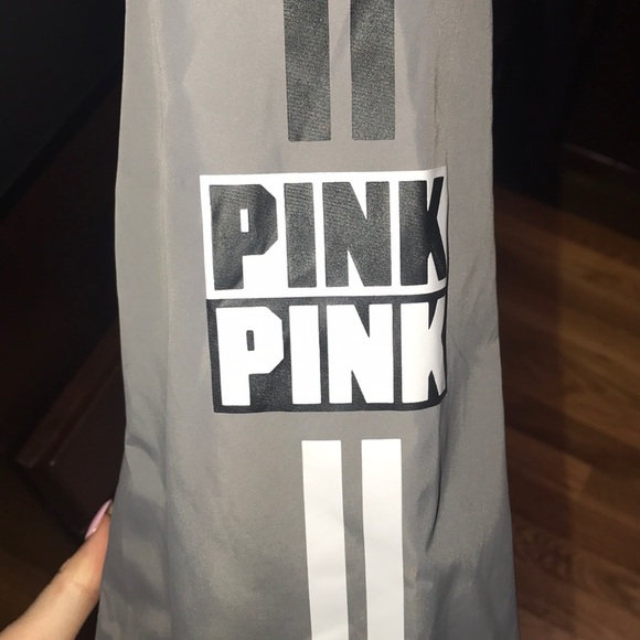 VS Pink-Grey Anorak Full Zip Hoodie Windbreaker - Picture 6 of 6